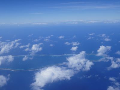 atoll vu du ciel